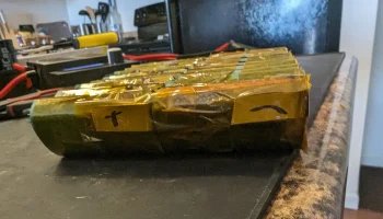 17s2p 18650 Сварная рама Vesc PintX 5