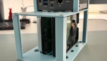 Корпус NUC7 (NUC7PJYH) + 2 жестких диска 1