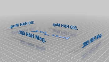 Штабелируемый загрузочный блок .300 H&H Magnum...... 2