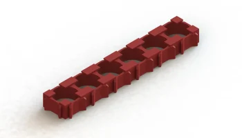 20700 1x6 6S1P Держатель литий-ионного аккумулятора