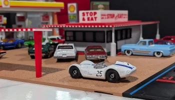 Набор моделей "Stop & Eat Drive-In" - диорама в масштабе ... 5