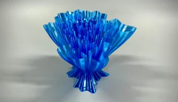 Волнистая коралловая ваза 1