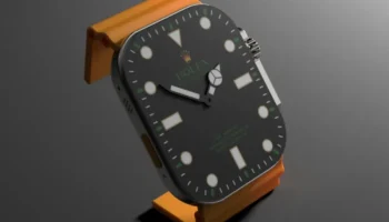 Apple Watch Ultra - настольные или настенные часы 4