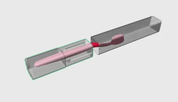 AR-бокс для зубных щеток v3, футляр, чехол, дорожный AR-бокс для зубных щеток v3, футляр, чехол, дорожный