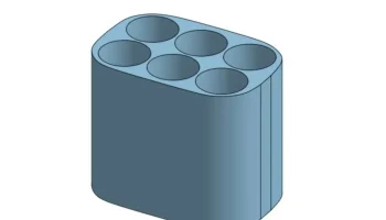 Контейнеры для батареек Incognito Tic-Tac (AA, AAA, 9В, 1... 3