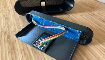 Корпус светодиодных часов MAX 7219 1