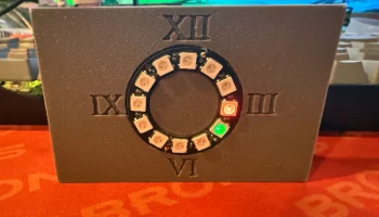 ESP32 NeoPixel Ring Clock