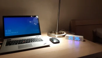 Часы и информер IoT ESP8266 MAX7219 ЛУЧШИЙ и самый прост... 1