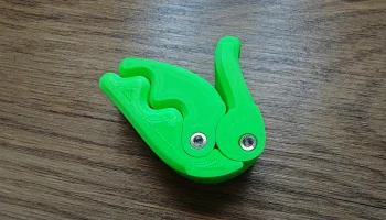 Curvy Cam Lock Bag Clip M3 Screw Remix 1