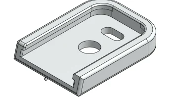 Стандартная опорная пластина магазина WE Glock Стандартная опорная пластина магазина WE Glock