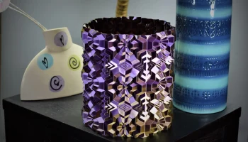 Ваза Octahex Ripple 4