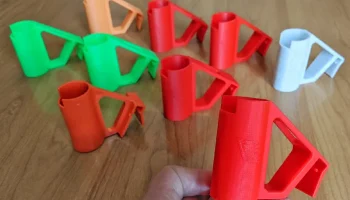 Удочка для зимней удочки с защелкой на держателе удилища