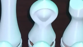 Шахматная фигура с капюшоном - Режим "Ваза"