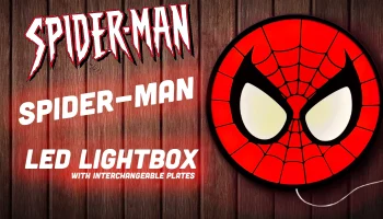 MARVEL - ЧЕЛОВЕК-ПАУК - ЛАЙТБОКС - НАБОР LED ART WALLART MARVEL - ЧЕЛОВЕК-ПАУК - ЛАЙТБОКС - НАБОР LED ART WALLART