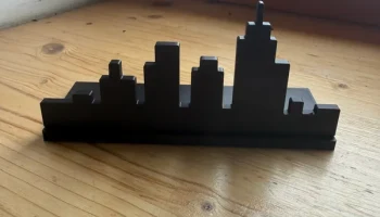 Минималистская салфетница City Skyline 1