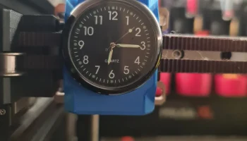 Серия Prusa XL: Крепление для термометра/часов на каретке 4