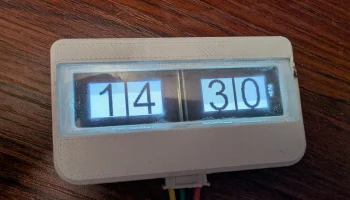 OLED-часы с двойным экраном