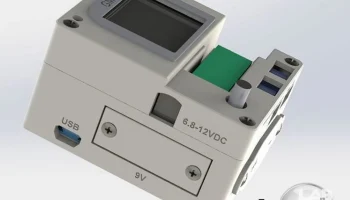 Кейс для тестера транзисторов GM328 (батарея 9 В или две... 1