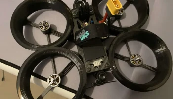 Держатель антенны ShenDrones Squirt V2 ELRS 1