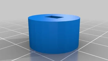 OpenSCAD - магнитная рамка для крышки из пробковой бутылк... 5