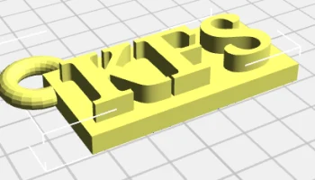 Брелок Kfs, хранящий рыбу просто