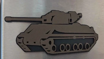 Магнит на холодильник M4 Шерман