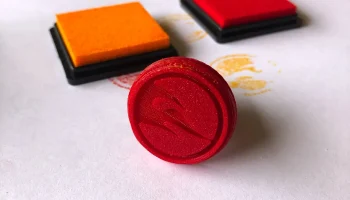 Чернильный штамп с пламенным логотипом Hot Wheels Treasu... 1