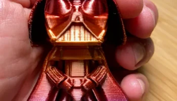 Разделение Darth Vader Fun для оптимальной печати с мини...