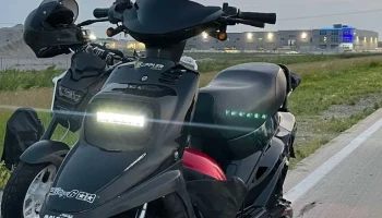 Переоборудованная фара Yamaha Prebug Zuma, 6-дюймовая св... 2