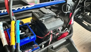 Расширение коробки Traxxas Slash 4x4 LCG RX 1