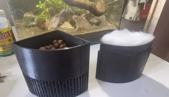 Модульный аквариум (аквариум) Подвесной угловой фильтр... 2