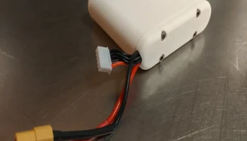 Тонкий чехол/упаковка из 4x 18650 для очков DJI FPV 1