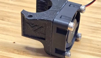 Обновленное крепление вентилятора VzBot 3010 для резака м... 2