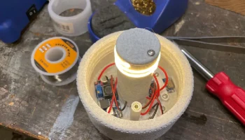 18650 Фонарь с батарейным питанием и спиральной нитью на... 6