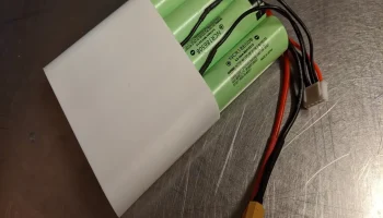 Тонкий чехол/упаковка из 4x 18650 для очков DJI FPV 3