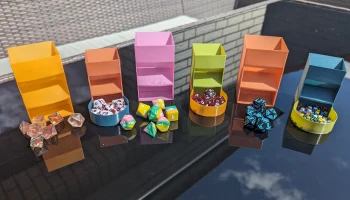 Спиральная ваза Dice Tower