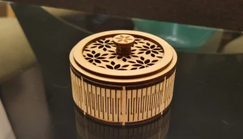 Круглая шкатулка 2