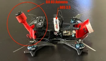 Проект антенны FPV: универсальный дрон FPV U.Fl для O3/Vi... 2