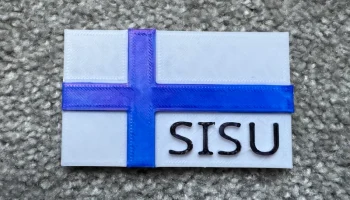 Флаг Финляндии SISU