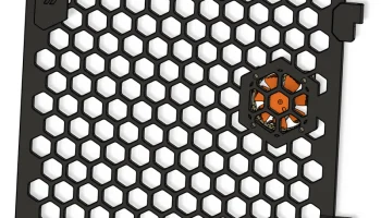 Шестигранная сетка навесной задней панели Voron V0 Шестигранная сетка навесной задней панели Voron V0