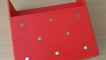 Магнитное ведро для сбора и очистки Bambulab с магнитами ... 1