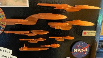 Магнитный настенный дисплей Enterprise ("Звездный путь") ...