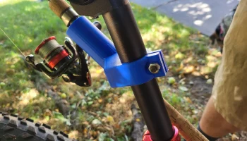Велосипедное крепление для удочки... 1