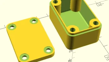OpenSCAD - настраиваемый корпус