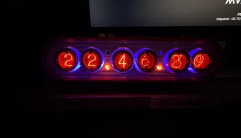 корпус часов diynixie z560m nixie 5