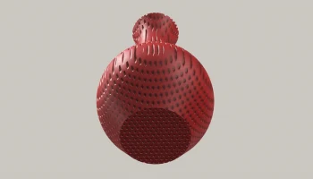 Ваза с шестигранной точкой 3