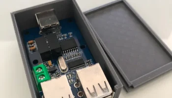 Изолирующий корпус USB HUB / Caja Hub USB aislado