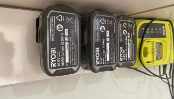 Держатель батареи Ryobi 18 В 1