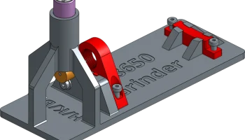18650 Приспособление для шлифовальной машины (Dremel) 3