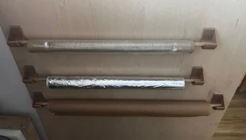вешалка из пищевой фольги